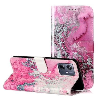 For Motorola Moto G54 5G Wallet Case Pattern PU Leather Flip Phone Cover