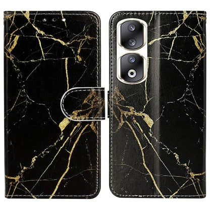 For Honor 90 Pro Phone Case Wallet PU Leather Pattern Printed Cover