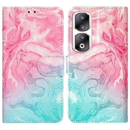 For Honor 90 Pro Phone Case Wallet PU Leather Pattern Printed Cover