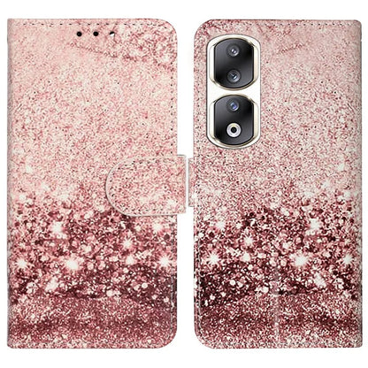 For Honor 90 Pro Phone Case Wallet PU Leather Pattern Printed Cover