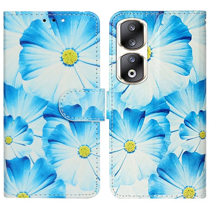 For Honor 90 Pro Phone Case Wallet PU Leather Pattern Printed Cover