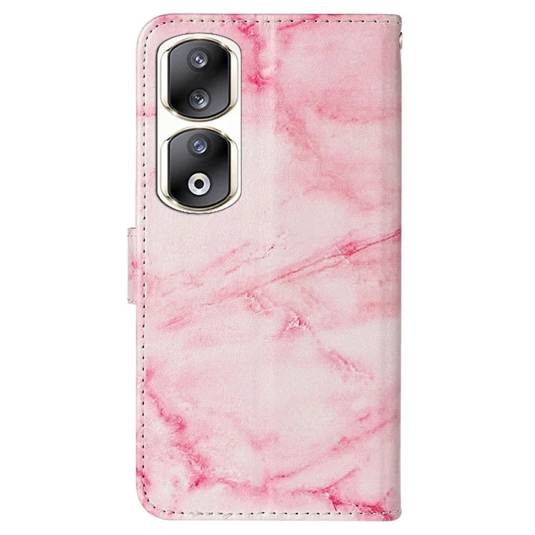 For Honor 90 Pro Phone Case Wallet PU Leather Pattern Printed Cover