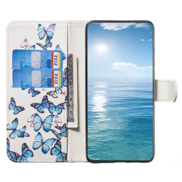 For Samsung Galaxy A05s 4G PU Leather Case Stand Feature Pattern Phone Cover