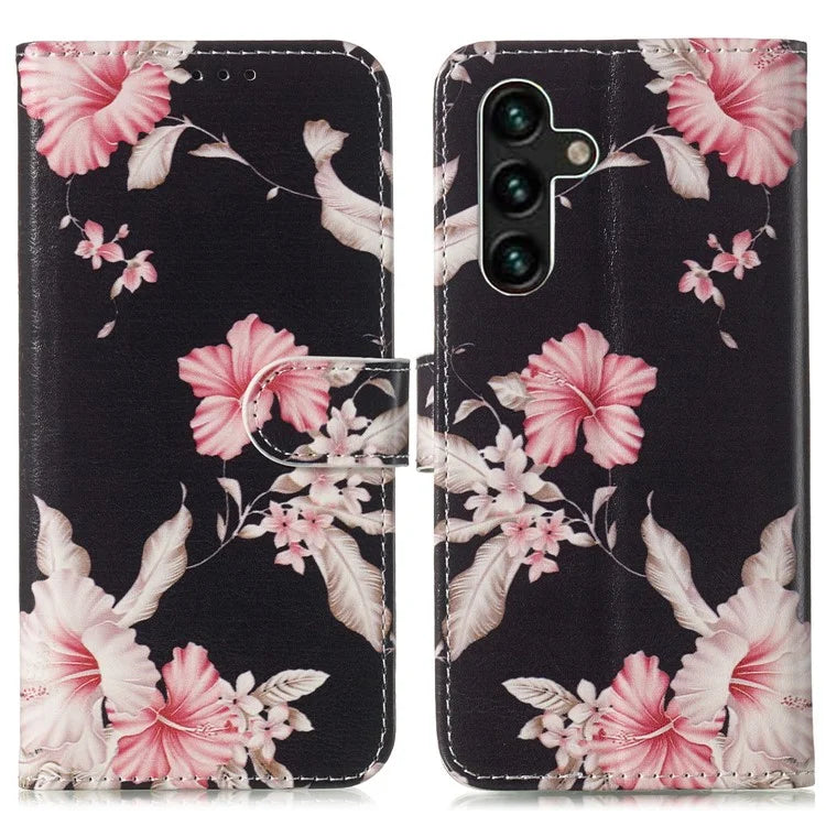 For Samsung Galaxy A05s 4G PU Leather Case Stand Feature Pattern Phone Cover