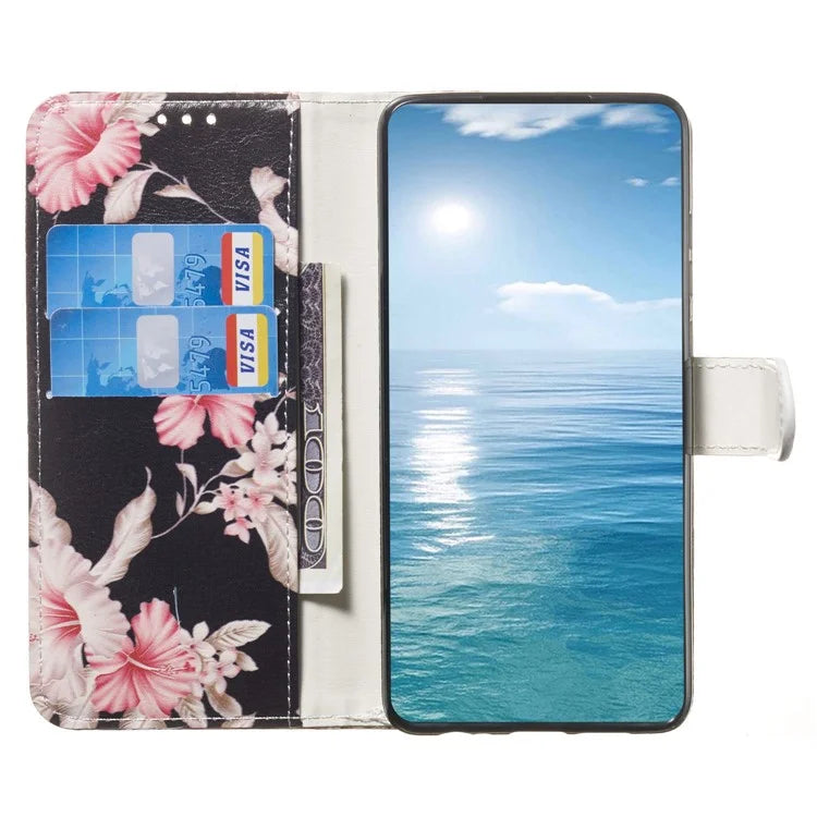 For Samsung Galaxy A05s 4G PU Leather Case Stand Feature Pattern Phone Cover
