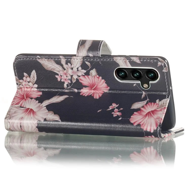 For Samsung Galaxy A05s 4G PU Leather Case Stand Feature Pattern Phone Cover