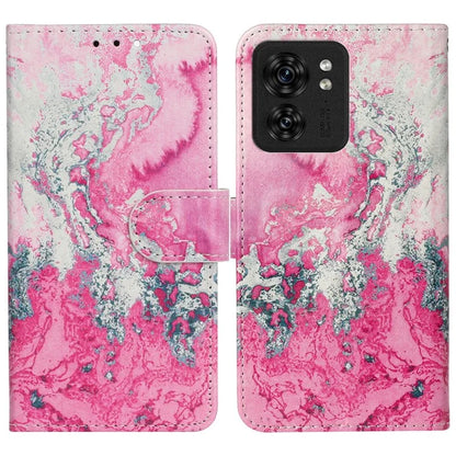 For Motorola Edge 40 5G Flip Phone Case PU Leather Pattern Printed Cover