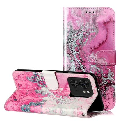 For Motorola Edge 40 5G Flip Phone Case PU Leather Pattern Printed Cover
