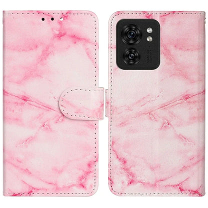 For Motorola Edge 40 5G Flip Phone Case PU Leather Pattern Printed Cover