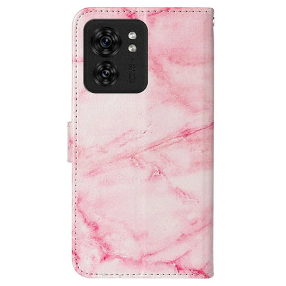 For Motorola Edge 40 5G Flip Phone Case PU Leather Pattern Printed Cover