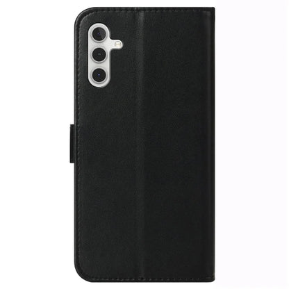For Samsung Galaxy A05s 4G Cell Phone Cases PU Leather Drop-proof Cover with Wrist Strap