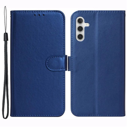 For Samsung Galaxy A05s 4G Cell Phone Cases PU Leather Drop-proof Cover with Wrist Strap