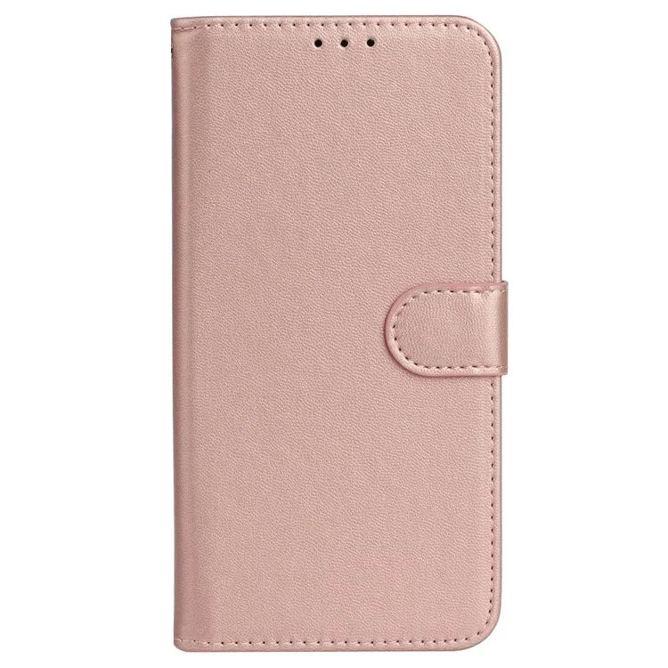 For Samsung Galaxy A05s 4G Cell Phone Cases PU Leather Drop-proof Cover with Wrist Strap