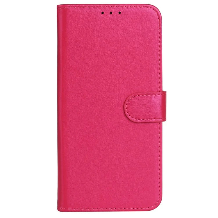 For Samsung Galaxy A05s 4G Cell Phone Cases PU Leather Drop-proof Cover with Wrist Strap