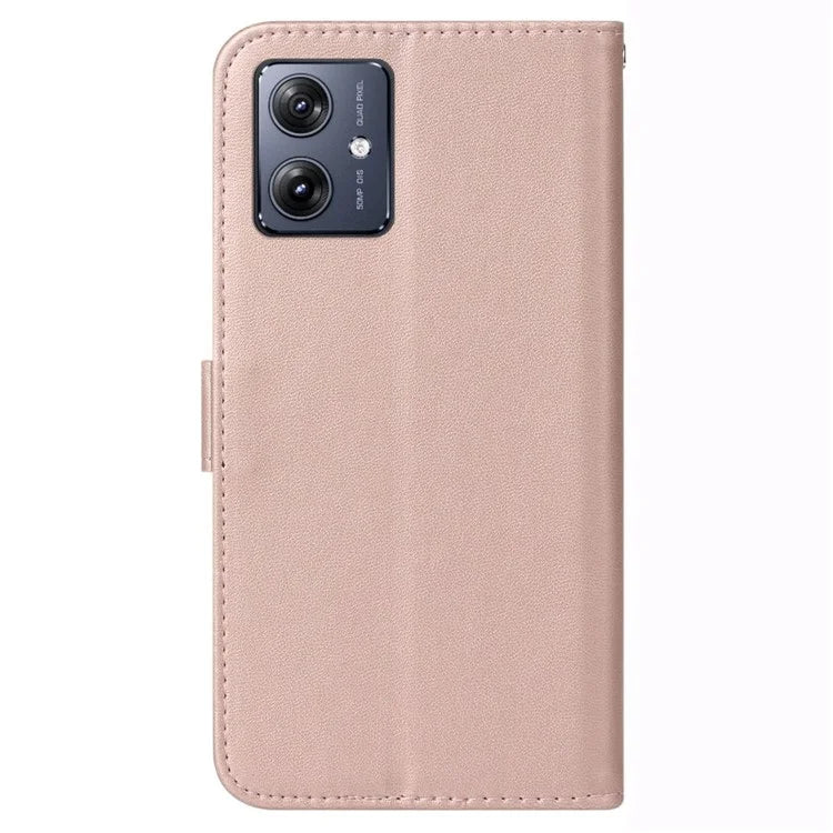 For Motorola Moto G14 4G Cell Phone Cases PU Leather+TPU Wallet Cover