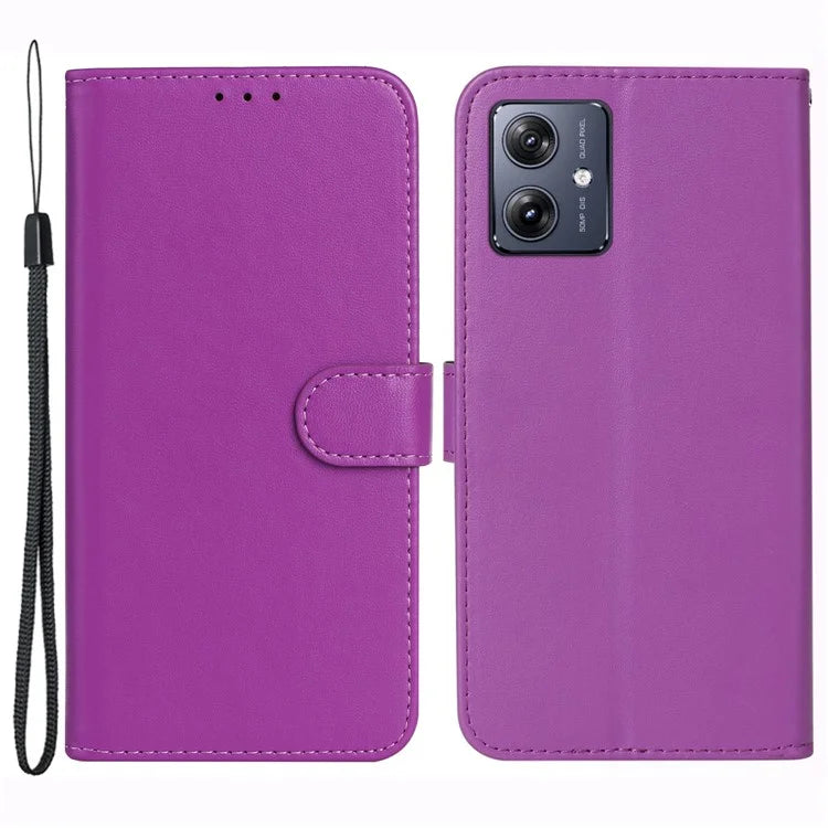 For Motorola Moto G14 4G Cell Phone Cases PU Leather+TPU Wallet Cover
