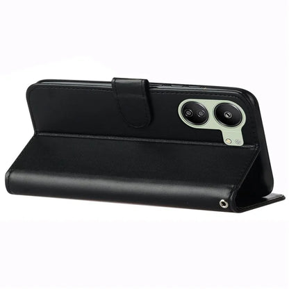 For Xiaomi Redmi 13C 4G / Poco C65 4G Cell Phone Cases with Strap PU Leather Stand Cover