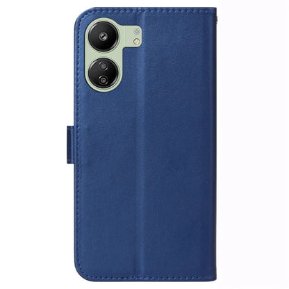 For Xiaomi Redmi 13C 4G / Poco C65 4G Cell Phone Cases with Strap PU Leather Stand Cover