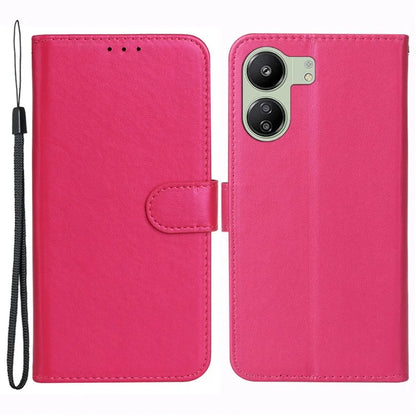 For Xiaomi Redmi 13C 4G / Poco C65 4G Cell Phone Cases with Strap PU Leather Stand Cover