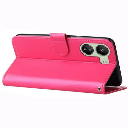 For Xiaomi Redmi 13C 4G / Poco C65 4G Cell Phone Cases with Strap PU Leather Stand Cover