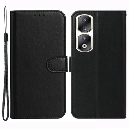 For Honor 90 Pro Cell Phone Cases with Strap Shockproof PU Leather Cover