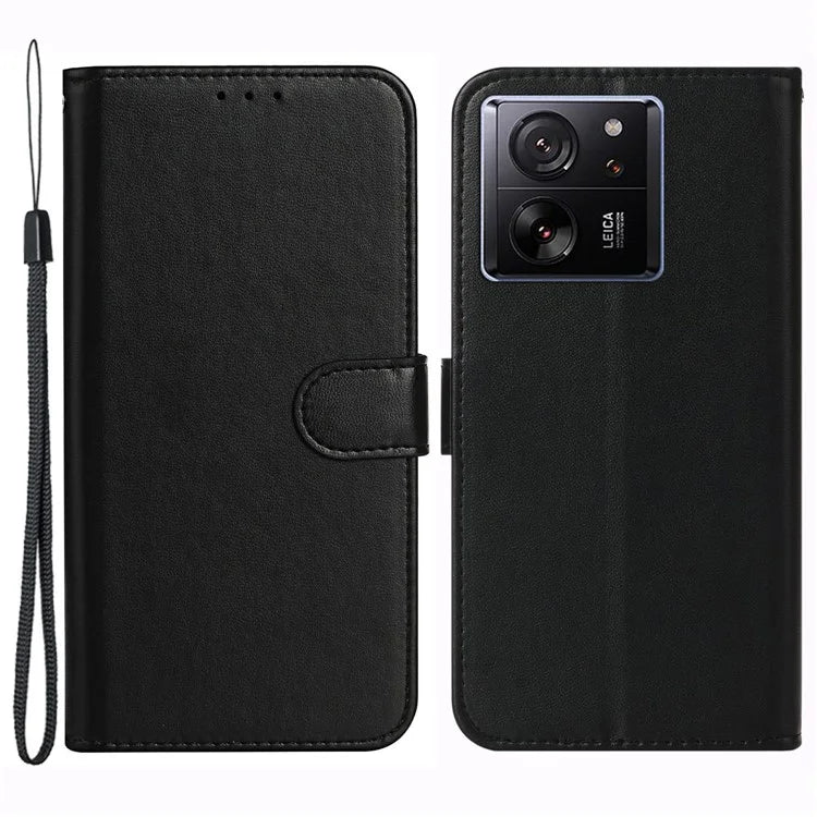 For Xiaomi 13T / 13T Pro / Redmi K60 Ultra PU Leather Cover Cell Phone Cases with Strap