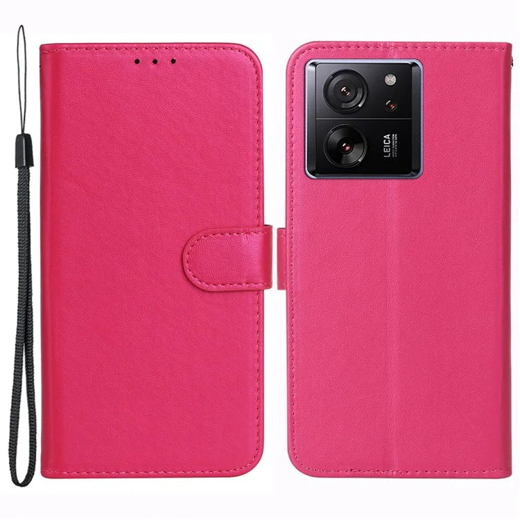 For Xiaomi 13T / 13T Pro / Redmi K60 Ultra PU Leather Cover Cell Phone Cases with Strap
