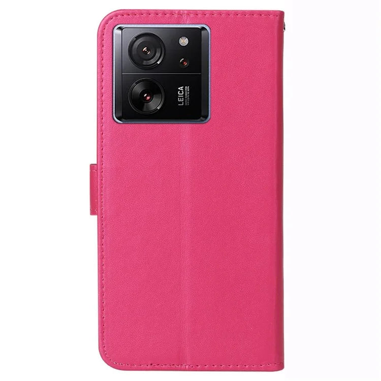 For Xiaomi 13T / 13T Pro / Redmi K60 Ultra PU Leather Cover Cell Phone Cases with Strap
