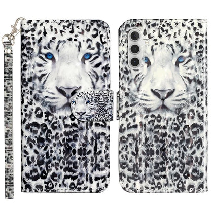 For Samsung Galaxy A05s 4G Leather Case 3D Pattern Printing Wallet Phone Cover
