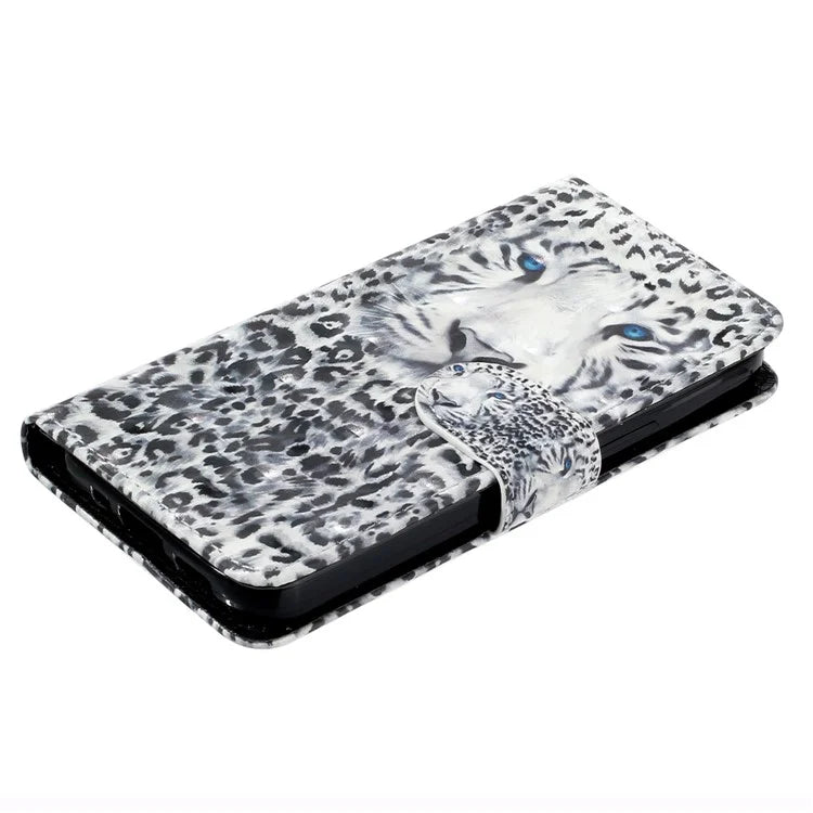 For Samsung Galaxy A05s 4G Leather Case 3D Pattern Printing Wallet Phone Cover