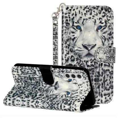 For Samsung Galaxy A05s 4G Leather Case 3D Pattern Printing Wallet Phone Cover
