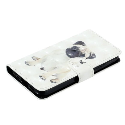For Samsung Galaxy A05s 4G Leather Case 3D Pattern Printing Wallet Phone Cover