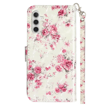 For Samsung Galaxy A05s 4G Leather Case 3D Pattern Printing Wallet Phone Cover