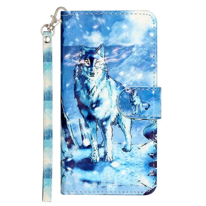 For Samsung Galaxy A05s 4G Leather Case 3D Pattern Printing Wallet Phone Cover