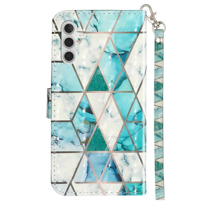 For Samsung Galaxy A05s 4G Leather Case 3D Pattern Printing Wallet Phone Cover
