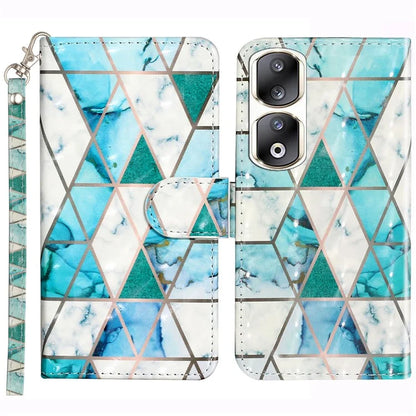 For Honor 90 Pro Leather Flip Phone Case Pattern Wallet Stand Cover