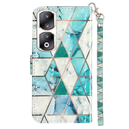For Honor 90 Pro Leather Flip Phone Case Pattern Wallet Stand Cover