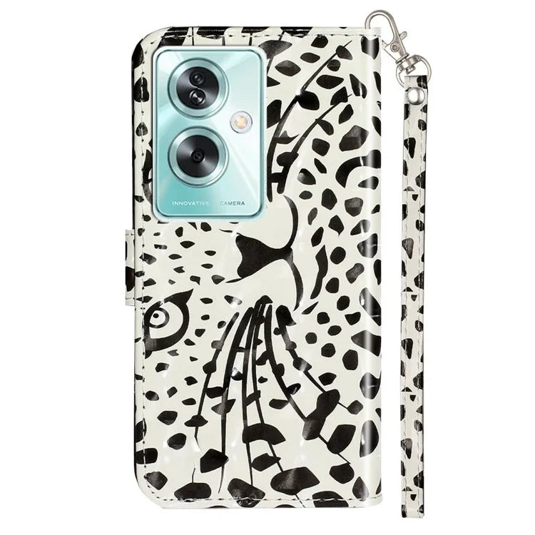 For Oppo A79 5G / A2 5G Flip Wallet Phone Case PU Leather Pattern Design Cover Head