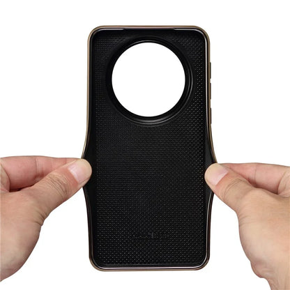 For Huawei Mate 60 Pro / 60 Pro+ Case Electroplating Crocodile Texture Shockproof Phone Cover