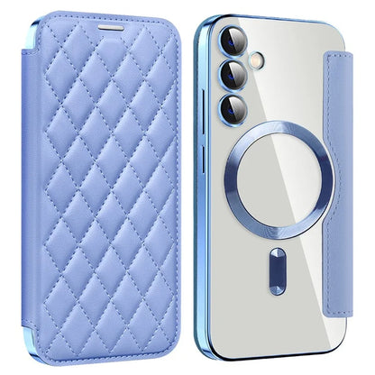 For Samsung Galaxy S23 FE Case Compatible with MagSafe Card Holder Stand Cover