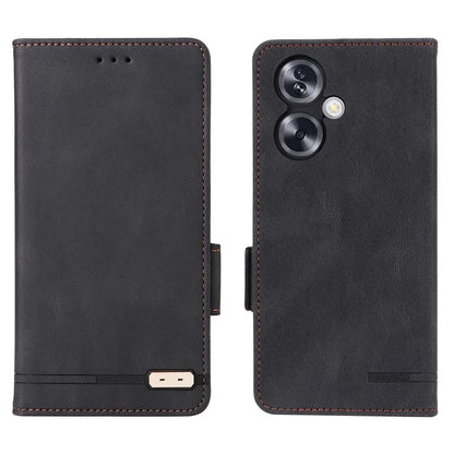 For Oppo A79 5G / A2 5G Case Hardware Decor PU Leather Wallet Phone Shell