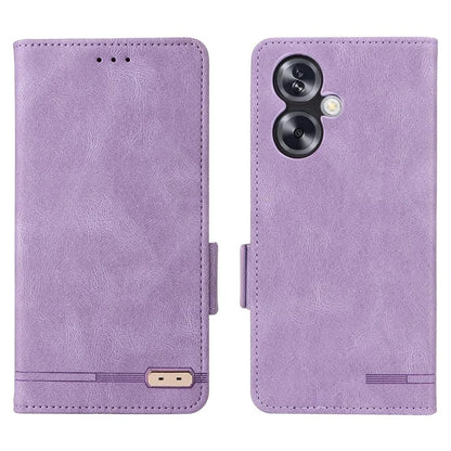 For Oppo A79 5G / A2 5G Case Hardware Decor PU Leather Wallet Phone Shell