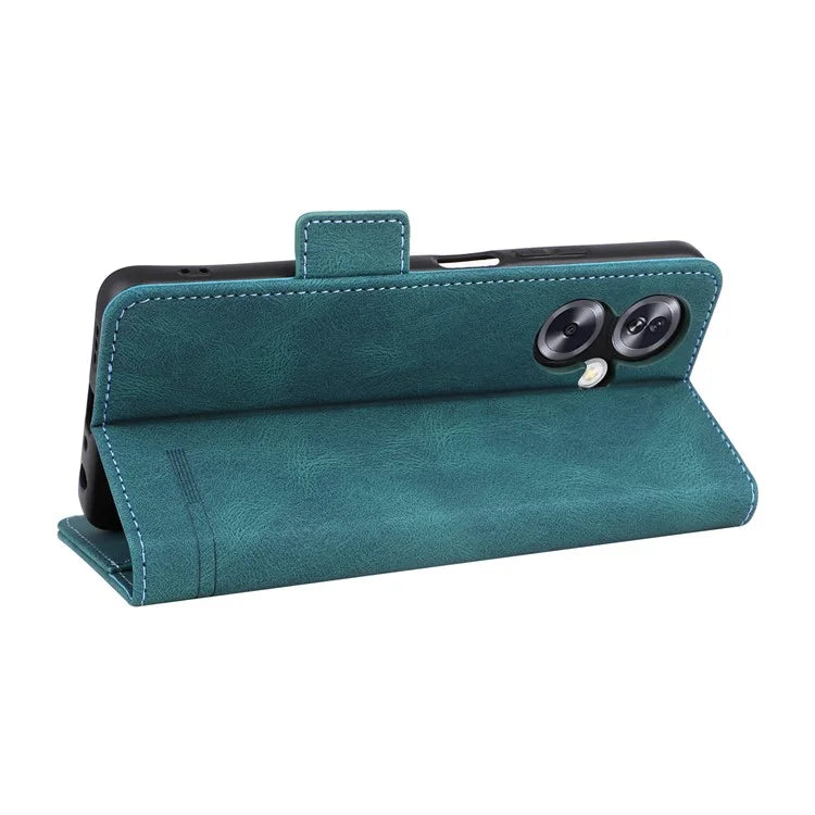 For Oppo A79 5G / A2 5G Case Hardware Decor PU Leather Wallet Phone Shell