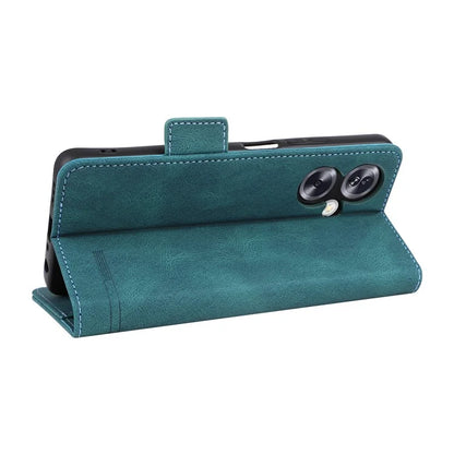 For Oppo A79 5G / A2 5G Case Hardware Decor PU Leather Wallet Phone Shell