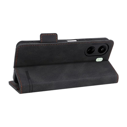 For Xiaomi Redmi 13C 4G / Poco C65 4G Case Hardware Decor PU Leather Flip Phone Wallet Cover