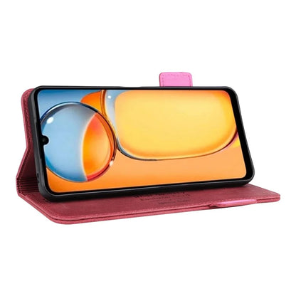 For Xiaomi Redmi 13C 4G / Poco C65 4G Case Hardware Decor PU Leather Flip Phone Wallet Cover
