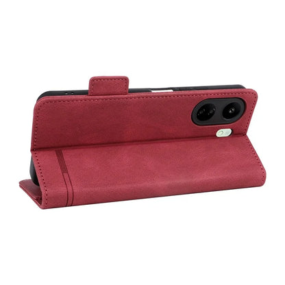 For Xiaomi Redmi 13C 4G / Poco C65 4G Case Hardware Decor PU Leather Flip Phone Wallet Cover