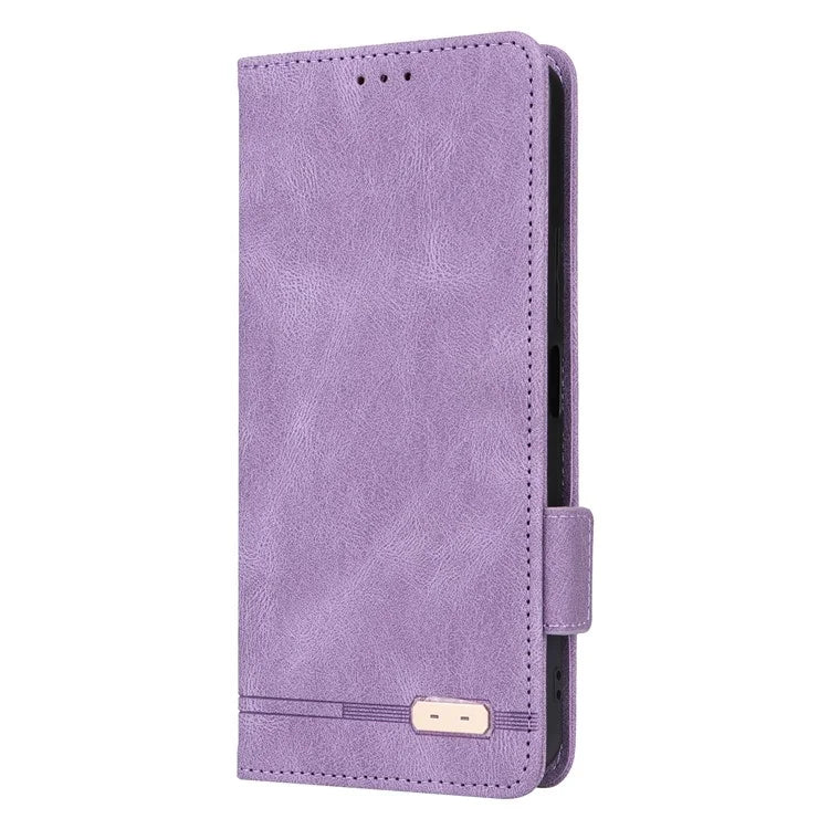 For Xiaomi Redmi 13C 4G / Poco C65 4G Case Hardware Decor PU Leather Flip Phone Wallet Cover