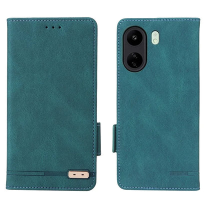 For Xiaomi Redmi 13C 4G / Poco C65 4G Case Hardware Decor PU Leather Flip Phone Wallet Cover