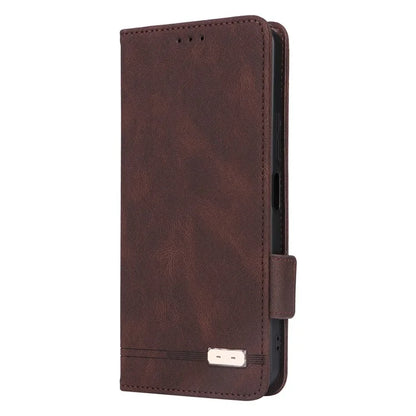 For Xiaomi Redmi 13C 4G / Poco C65 4G Case Hardware Decor PU Leather Flip Phone Wallet Cover